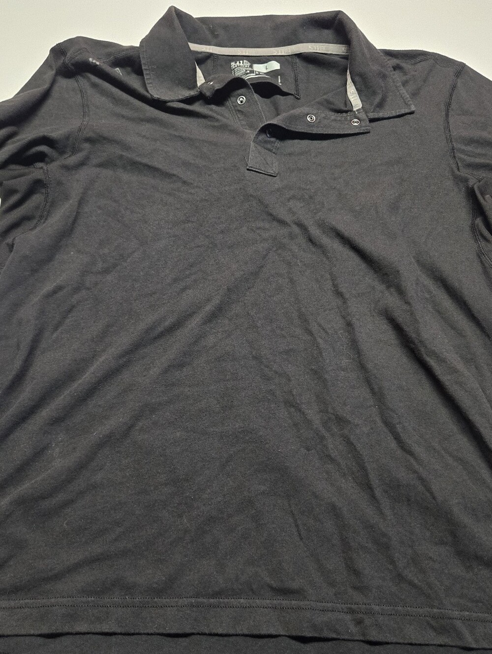 5.11 Tactical Polo Shirt Size Large Mens Black